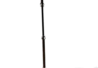 Art Deco Patinated Wrought Iron Floor Lamp, 1930s